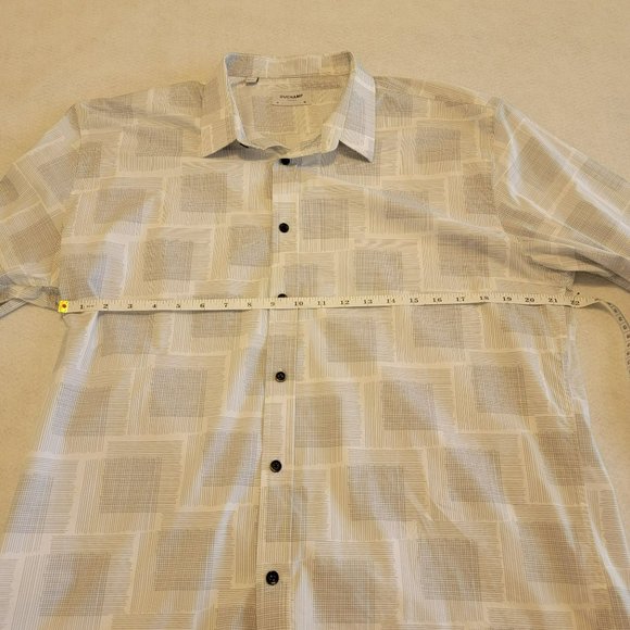 Duchamp London Men's Button Down Shirt with Miter Cuffs Size XL EUC - Picture 4 of 9